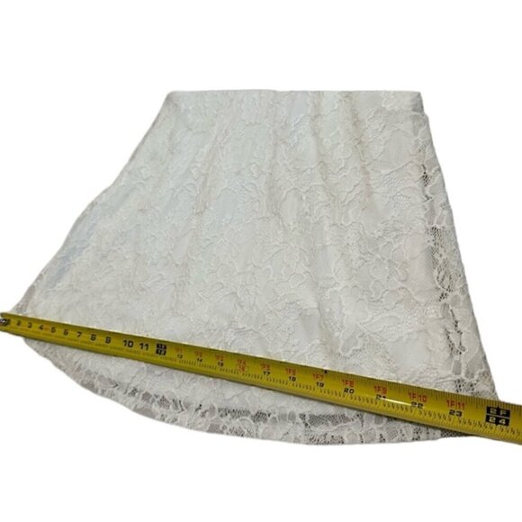 BCX Womens White Lined Pullover Sleeveless Short Fit + Flare Dress Size XXS - Picture 8 of 16